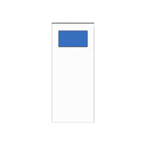 1/4 Glass door insert