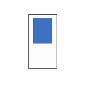 1/2 Glass Door Insert
