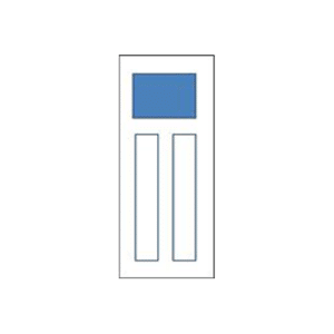 Craftsman door insert
