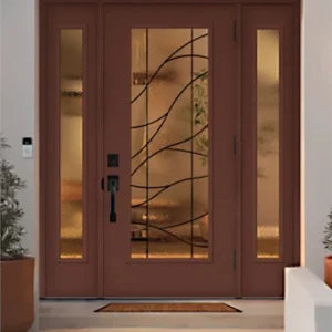 Briselle Glass Door Insert Non Impact