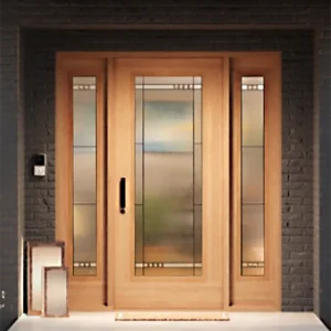 Edgewood Glass Door Insert Non Impact